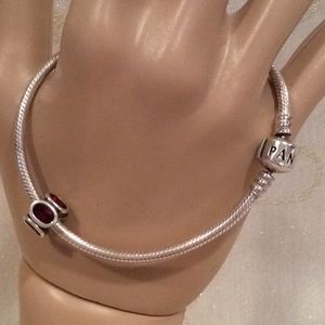 2/$60 NEW, AUTHENTIC “PANDORA” RED BEAD